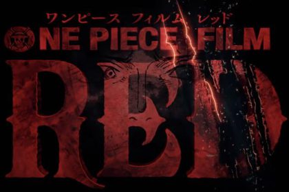 Ilustrasi Poster Film One Piece Red