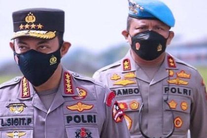 Potret Kapolda Sigit dan Ferdy Sambo