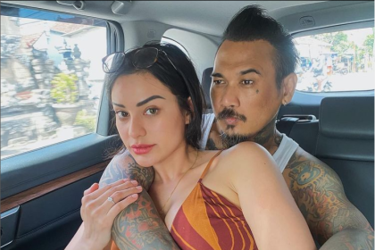 Potret Nora Alexandra dan Jerinx SID